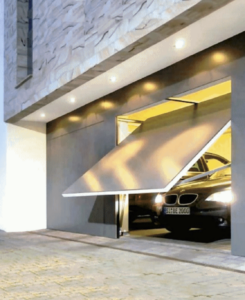 puertas de garaje basculantes para naves industriales y edificios residenciales